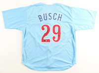 Michael Busch Signed Jersey (Beckett) at PristineAuction.com