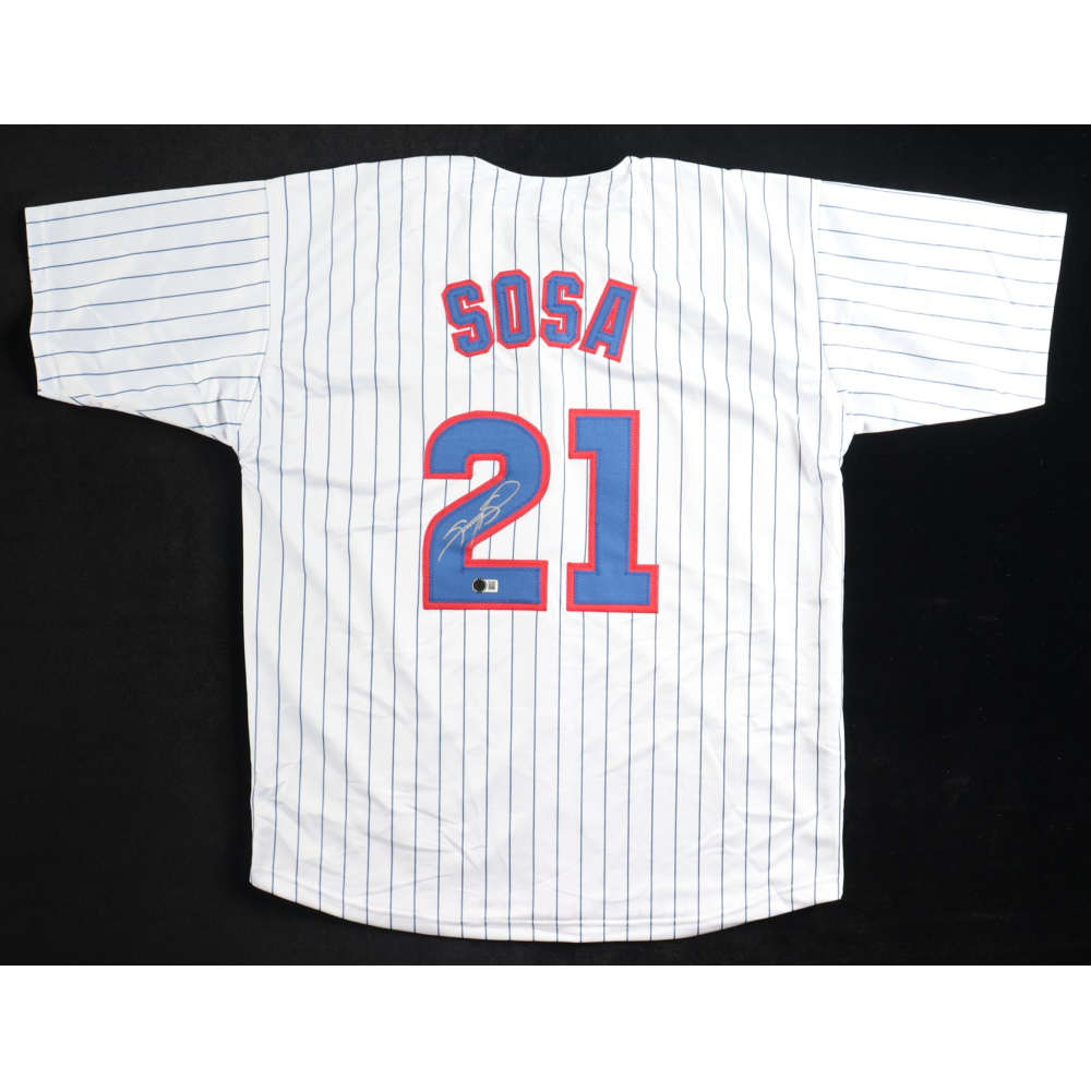 Sammy Sosa Signed Jersey (Beckett) at PristineAuction.com