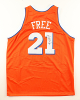 World B. Free Signed Jersey (JSA) at PristineAuction.com