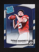 Patrick Mahomes II 2017 Donruss Optic Rated Rookie #177 RC at PristineAuction.com