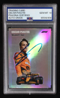 Oscar Piastri Signed 2024 Topps Chrome Formula 1 '54 Topps #19548 (PSA | Auto 10) at PristineAuction.com