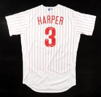 Bryce Harper Signed Phillies Nike Authentic Jersey Inscribed "21 NL MVP" (MLB & Fanatics) at PristineAuction.com