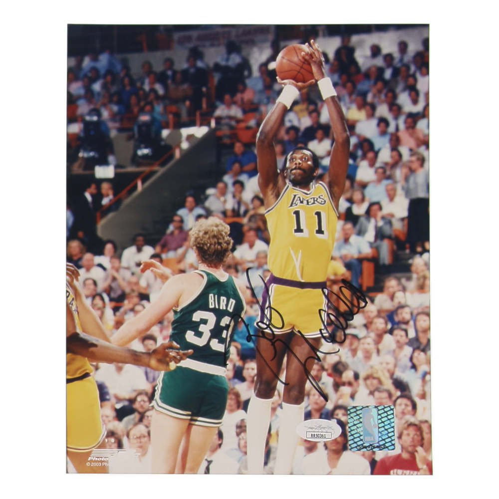 Bob McAdoo Signed Lakers 8x10 Photo (JSA) at PristineAuction.com