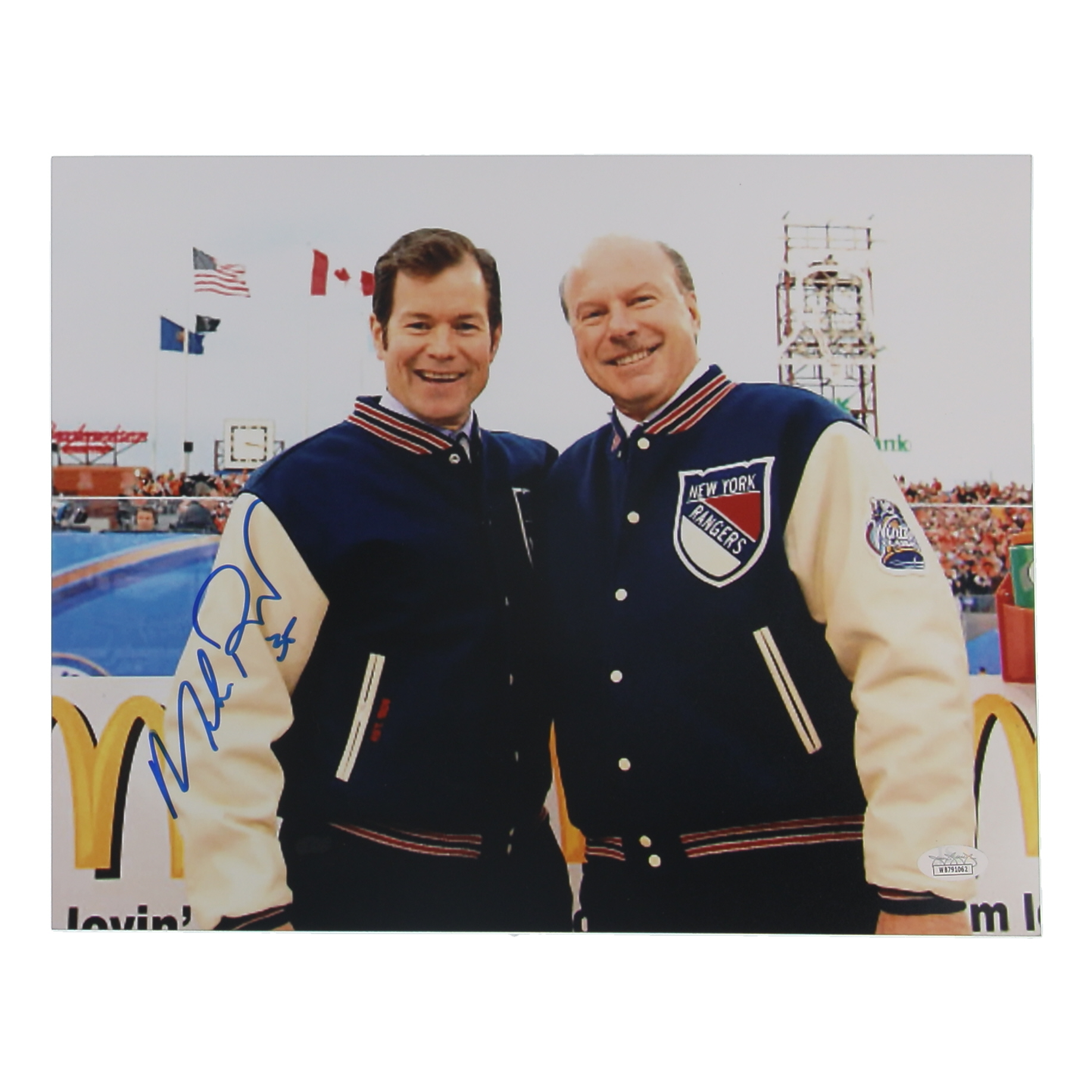 Mike Richter Signed 11x14 Photo (JSA) at PristineAuction.com Mike Richter Signed 11x14 Photo (JSA) at PristineAuction.com