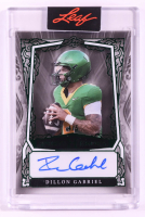 Dillon Gabriel 2025 Leaf Sports Heroes Autographs Clear Emerald #BADG3 #4/5 RC at PristineAuction.com