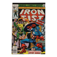 1977 "Iron Fist" Issue #12 Marvel Comic Book at PristineAuction.com