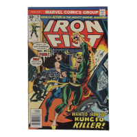 1976 "Iron Fist" Issue #10 Marvel Comic Book at PristineAuction.com