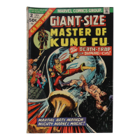 1974 "Giant-Size Master of Kung Fu" Issue #2 Marvel Comic Book at PristineAuction.com