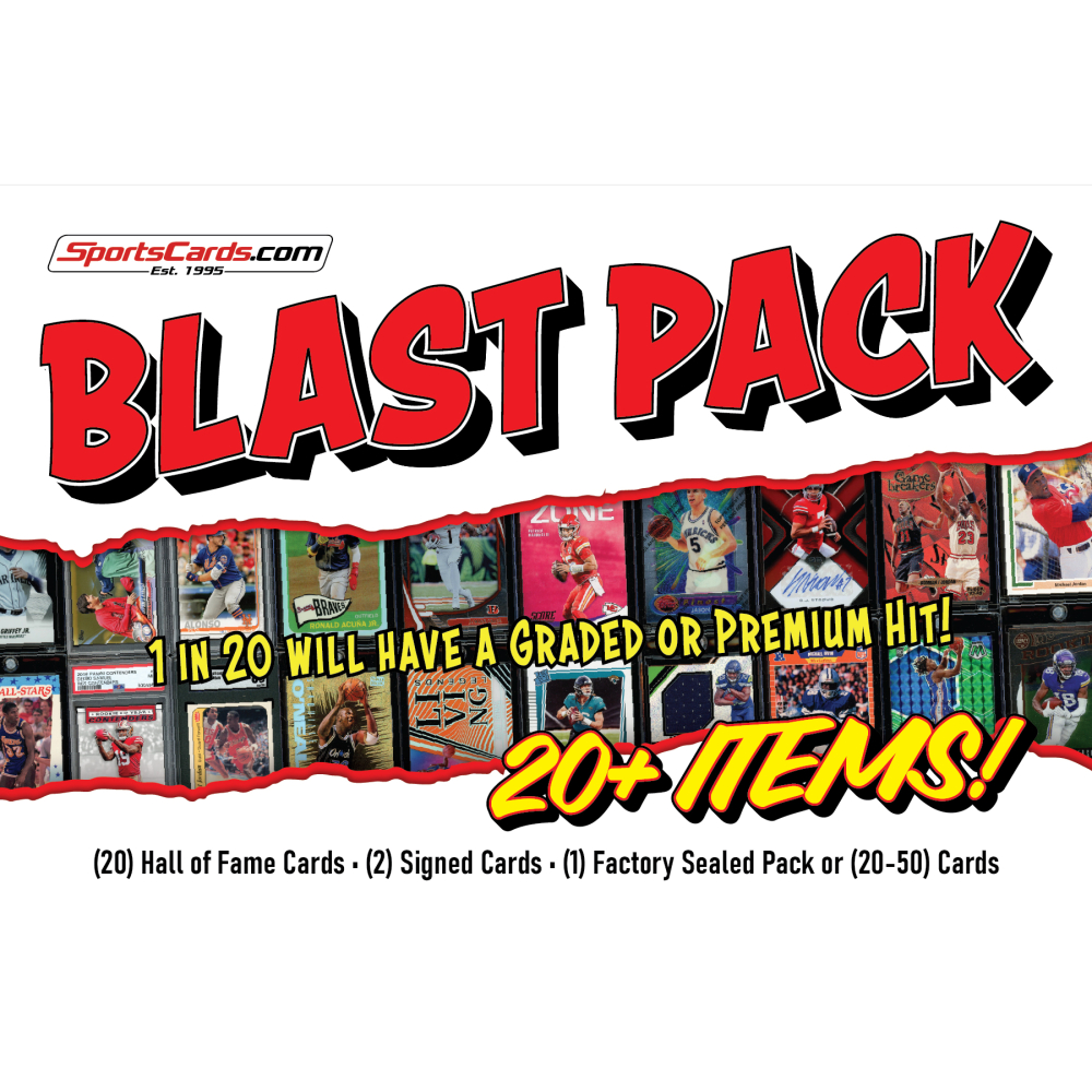 “Blast Pack” - 20 to 75 Cards Per Mystery Box! Sealed Pack/Autos & More! at PristineAuction.com
