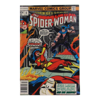 1978 "The Spider-Woman" Issue #4 Marvel Comic Book at PristineAuction.com