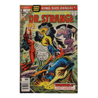 1976 "Dr. Strange King Size Annual" Issue #1 Marvel Comic Book at PristineAuction.com