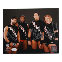 Wade Barrett, Justin Gabriel & Heath Slater Signed WWE 8x10 Photo (JSA) at PristineAuction.com
