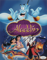 Jonathan Freeman & Linda Larkin Signed "Aladdin" 8x10 Photo Inscribed "Princess Jasmine" & "Jafar" (JSA & Steel City) at PristineAuction.com