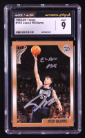 Jason Williams Signed 1998-99 Topps #153 RC Inscribed "Elbow Pass" (CGC 9 | Authentic Autograph) at PristineAuction.com