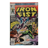 1977 "Iron Fist" Issue #13 Marvel Comic Book at PristineAuction.com