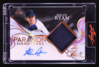 Nolan Ryan 2025 Leaf Pearl Paragon Signatures Game-Used Memorabilia Bronze #PS-NR1 #04/10 at PristineAuction.com