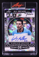 Gianluigi Buffon 2025 Leaf Sports Heroes All Decade Team 2010s Autographs Silver Crystal #D10-GB2 #21/30 at PristineAuction.com