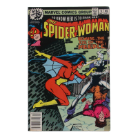 1978 "The Spider-Woman" Issue #9 Marvel Comic Book at PristineAuction.com