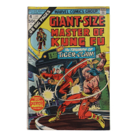 1975 "Giant-Size Master of Kung Fu" Issue #4 Marvel Comic Book at PristineAuction.com