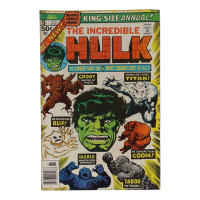 1976 "The Incredible Hulk King-Size Annual" Issue #5 Marvel Comic Book at PristineAuction.com