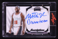 Magic Johnson 2024 Leaf Metal Inscriptions Prismatic White #MI-MJ4 #045/150 at PristineAuction.com