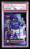 Vladimir Guerrero Jr. Signed 2019 Bowman's Best Future Foundations Refractors #FFVGJ RC (PSA Authentic) at PristineAuction.com