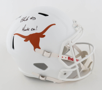 Bijan Robinson Signed Texas Longhorns Full-Size Speed Helmet Inscribed "Hook Em!" (JSA) at PristineAuction.com