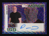 Dana White 2025 Leaf Metal PowerSlap So Money Autographs Wave Blue #SMDW1 #13/20 at PristineAuction.com