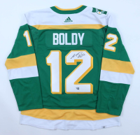 Matt Boldy Signed Wild Fanatics Authentic Jersey (Fanatics) at PristineAuction.com