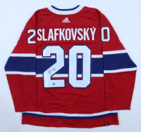 Juraj Slafkovsky Signed Canadiens Adidas Authentic Jersey (Fanatics) at PristineAuction.com