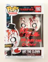 Mike Giannelli Signed "Terrifier" #1592 Art The Clown Funko Pop! Vinyl Figure Inscribed "OG Art The Clown" (JSA) at PristineAuction.com