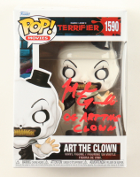 Mike Giannelli Signed "Terrifier" #1590 Art The Clown Funko Pop! Vinyl Figure Inscribed "OG Art The Clown" (JSA) at PristineAuction.com