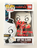 Mike Giannelli Signed "Terrifier" #1590 Art The Clown Funko Pop! Vinyl Figure Inscribed "OG Art The Clown" (JSA) at PristineAuction.com
