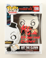 Mike Giannelli Signed "Terrifier" #1590 Art The Clown Funko Pop! Vinyl Figure Inscribed "OG Art The Clown" (JSA) at PristineAuction.com