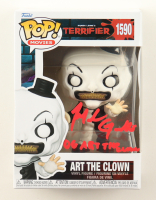 Mike Giannelli Signed "Terrifier" #1590 Art The Clown Funko Pop! Vinyl Figure Inscribed "OG Art The Clown" (JSA) at PristineAuction.com