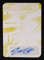 Matt Shaw 2024 Leaf Vivid Dazzling Performers Printing Plates Yellow #DPMS1 RC #1/1 at PristineAuction.com