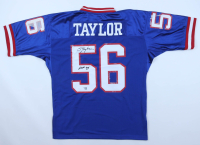 Lawrence Taylor Signed Giants Mitchell & Ness Authentic Jersey Inscribed "HOF 99' (Fanatics) at PristineAuction.com