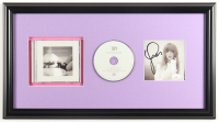 Taylor Swift Signed Custom Framed "The Tortured Poets Department" CD Album Insert Display With Disc & Case (JSA) at PristineAuction.com