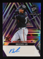 Brooks Lee 2024 Press Pass Premium Reflector Autographs Prismatic Purple #BABL1 RC #15/15 at PristineAuction.com