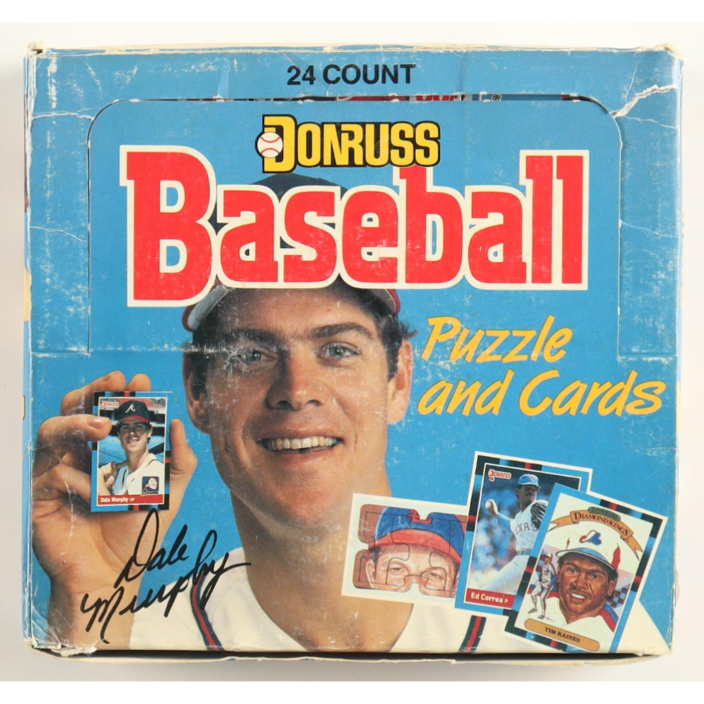 1988 Donruss Baseball Cello Box with (24) Packs at PristineAuction.com