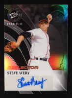 Steve Avery 2024 Press Pass Premium Retro Autographs Reflector Prismatic Black #RASA1 #2/2 at PristineAuction.com