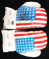 Mike Tyson Signed Pair of Everlast USA Boxing Gloves (Tyson & PSA) at PristineAuction.com