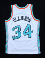 Hakeem Olajuwon Signed 1996 All-Star Game Mitchell & Ness Authentic Jersey Inscribed "12x All Star" & "The Dream" (Fanatics) at PristineAuction.com