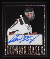 Dominik Hasek 2025 Leaf Clear Autographs Mini Silver Sparkle #LCDH1 #1/1 at PristineAuction.com