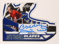 Gordie Howe 2025 Leaf Metal Hockey Legends Steel Blades Clear Prismatic Blue Die Cut Autographs #SCBH1 #1/1 at PristineAuction.com