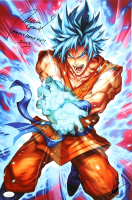 Mario Castaneda Signed "Dragon Ball Z" 12x18 Photo Inscribed "Goku!!" & "Kamehameha!!" (JSA) at PristineAuction.com