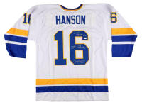 Dave Hanson, Steve Carlson & Jeff Carlson Signed Jersey (JSA) at PristineAuction.com