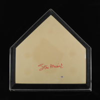 Stan Musial Signed MLB Homeplate with Display Case (PSA) at PristineAuction.com