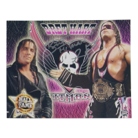 Bret "Hitman" Hart Signed 8x10 Photo (AWM) at PristineAuction.com