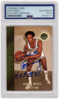 Dave Bing Signed 1996 Topps Stars Golden Season #57 Inscribed "HOF '90" (PSA) at PristineAuction.com